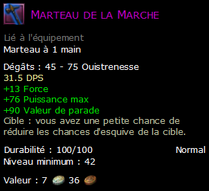 Marteau de la Marche