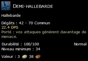 Demi-hallebarde