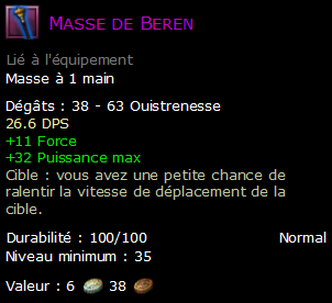 Masse de Beren