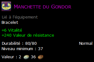 Manchette du Gondor