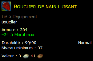 Bouclier de nain luisant