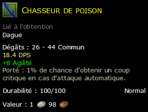 Chasseur de poison