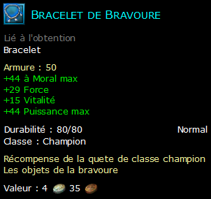 Bracelet de Bravoure