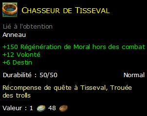 Chasseur de Tisseval