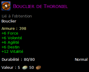 Bouclier de Thoroniel