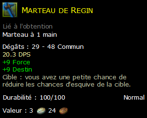 Marteau de Regin