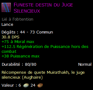 Funeste destin du Juge Silencieux