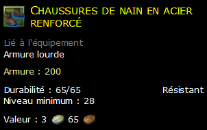 Chaussures de nain en acier renforcé