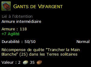 Gants de Vifargent