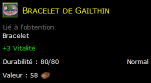 Bracelet de Gailthin