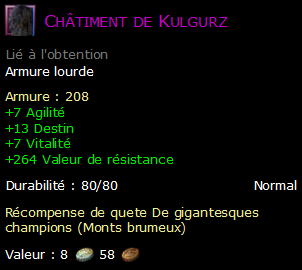 Châtiment de Kulgurz