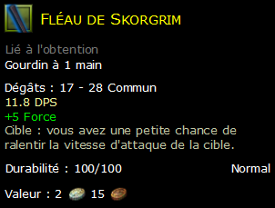 Fléau de Skorgrim