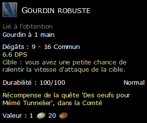 Gourdin robuste