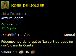 Robe de Bolger