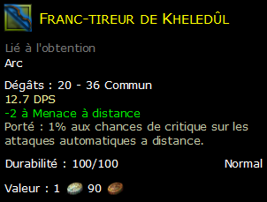 Franc-tireur de Kheledûl