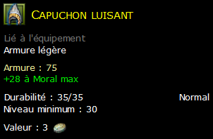 Capuchon luisant