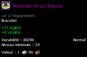 Manchette du Rohan