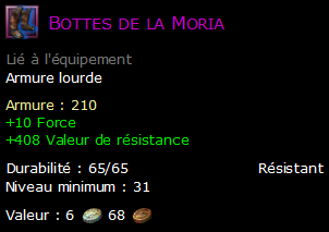 Bottes de la Moria