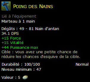 Poing des Nains