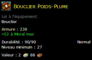 Bouclier Poids-Plume