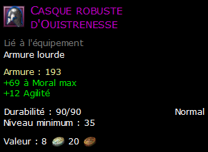 Casque robuste d'Ouistrenesse