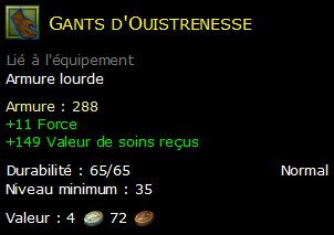 Gants d'Ouistrenesse