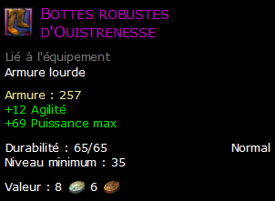 Bottes robustes d'Ouistrenesse