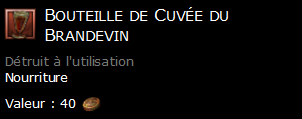 Bouteille de Cuvée du Brandevin