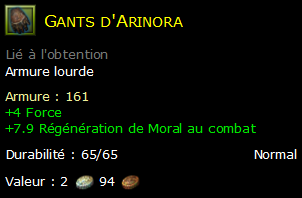 Gants d'Arinora