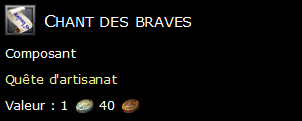 Chant des braves