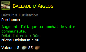 Ballade d'Aiglos