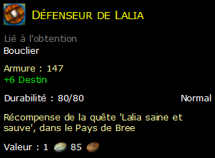 Défenseur de Lalia