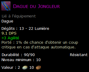 Dague du Jongleur