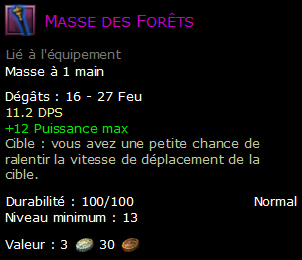 Masse des Forêts