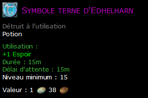 Symbole terne d'Edhelharn