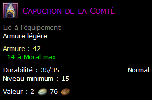 Capuchon de la Comté