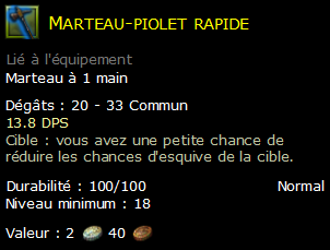 Marteau-piolet rapide