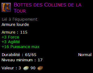 Bottes des Collines de la Tour