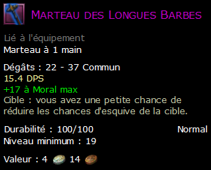 Marteau des Longues Barbes