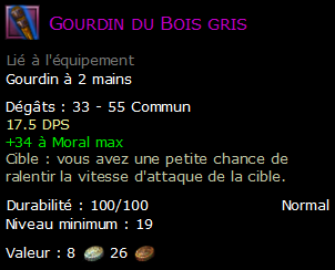 Gourdin du Bois gris