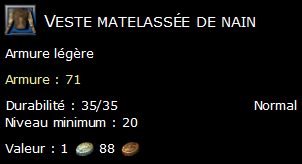 Veste matelassée de nain