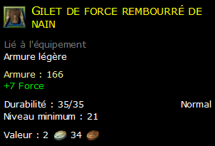 Gilet de force rembourré de nain