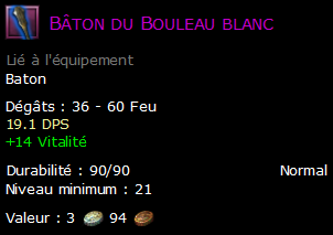 Bâton du Bouleau blanc