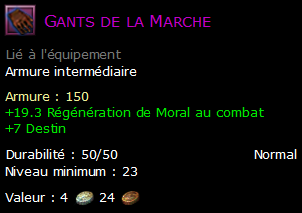 Gants de la Marche