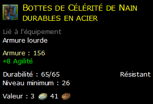 Bottes de Célérité de Nain durables en acier