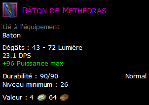 Bâton de Methedras