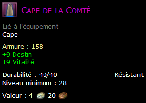 Cape de la Comté