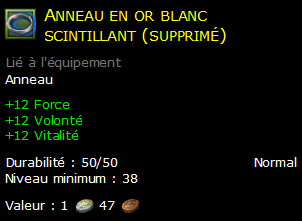 Anneau en or blanc scintillant (supprimé)