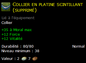 Collier en platine scintillant (supprimé)