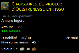 Chaussures de vigueur d'Ouistrenesse en tissu